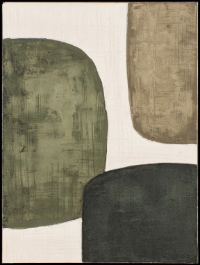 Noam, Painting, Framed poster, Poster, H120xW90xD3,8cm, Green